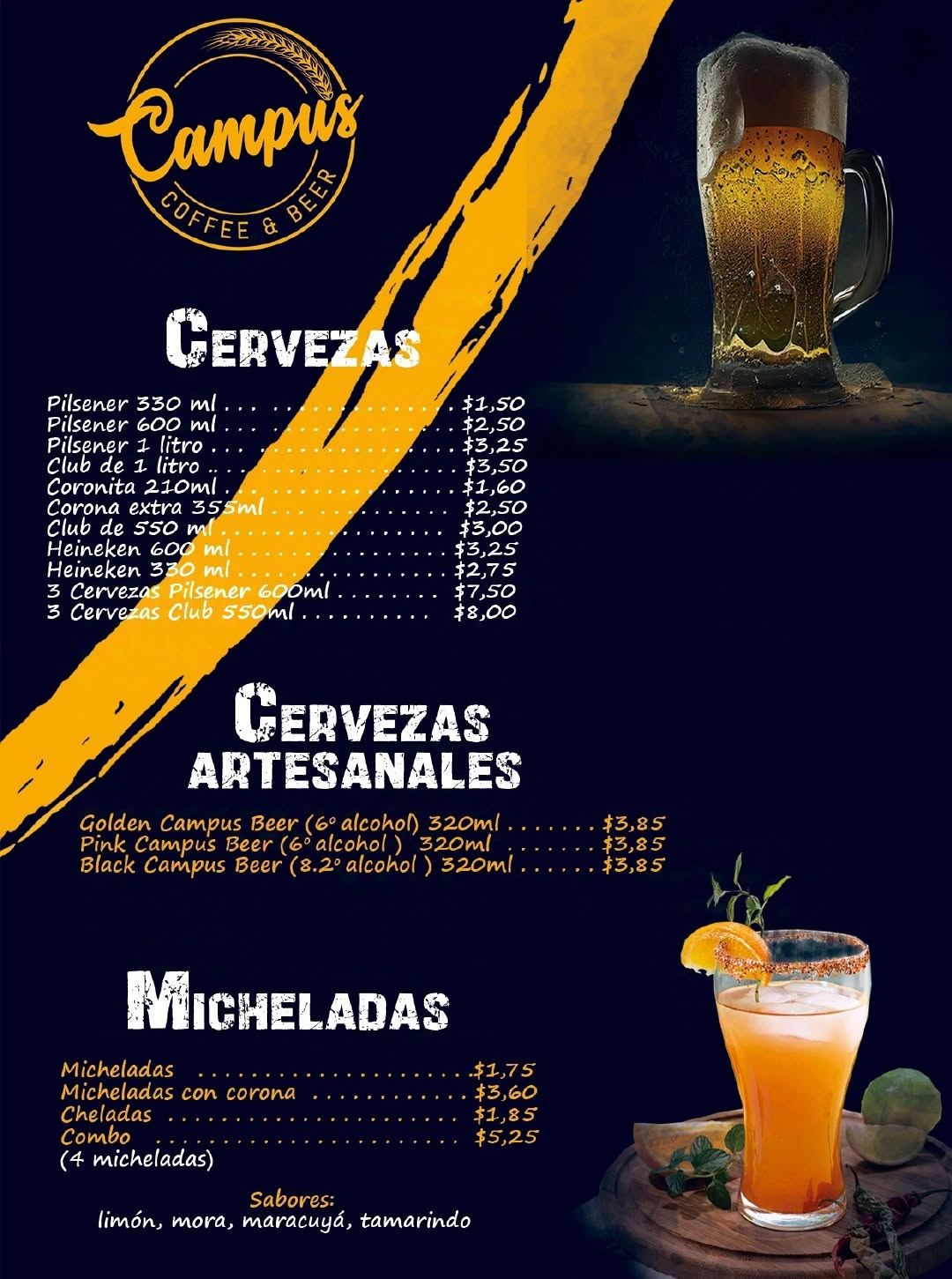 Cervezas